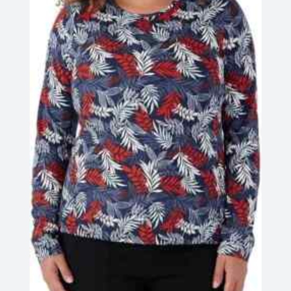 Hang Ten Ladies Sun Tee - Picture 1 of 5